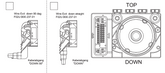 Connector Kit for ABS M5/M4 Control Unit with Bottom Exit